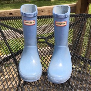 Hunter girls classic star cloud boots 11